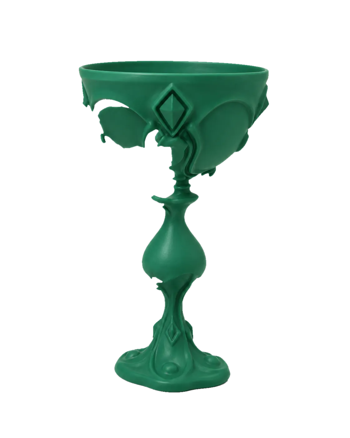 Green goblet